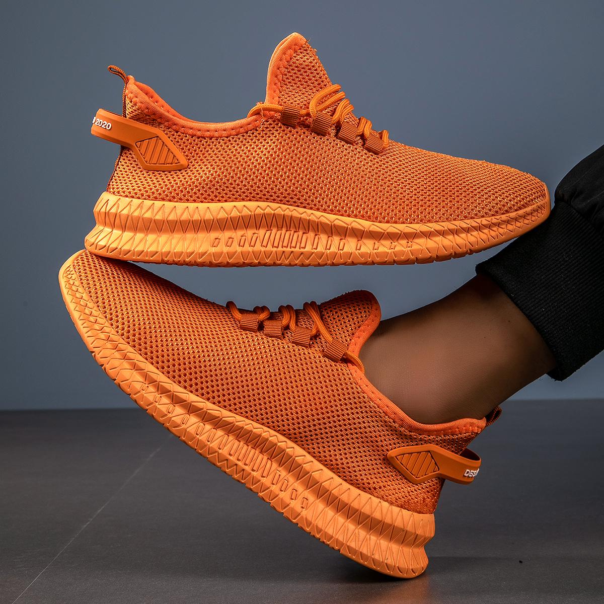 

Men Summer Casual Sports Sneakers Breathable Lightweight Comfortable NonSlip YRZL Walking Non Slip Athletic Outdoor Training Shoes 39