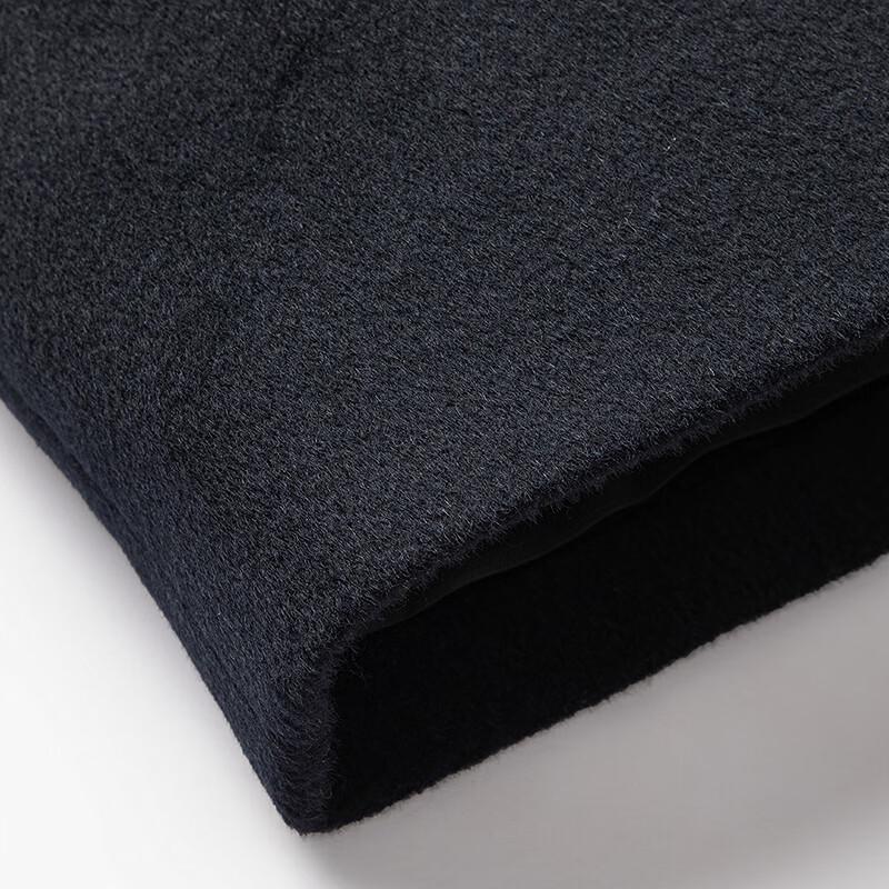 FAPAI Men's 3-in-1 Detachable Down Liner Wool Overcoat