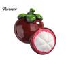 Miniature Fruit Magnets 3D Simulated Refrigerator Magnet, Resin Shape Fridge Kitchen Magnetic Decoration Theme for Office Whiteboard Cabinet Ornaments