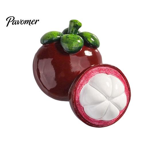 Miniature Fruit Magnets 3D Simulated Refrigerator Magnet, Resin Shape Fridge Kitchen Magnetic Decoration Theme for Office Whiteboard Cabinet Ornaments