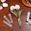 100Pcs Flower Water Tubes for Fresh Flowers Floral Water Vials Floral Arrangement Supplies Preserves Freshness Leak Proof Easy