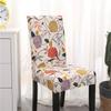 Elastic Chair Slipcover Case Stretch Chair Covers for Wedding Hotel Banquet Dining Room Spandex Dining Chair Cover