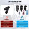 20/40PCS Rubber Car Vacuum Tyre Repair Nail Kit Screw In Car Tire Accessorie Tire Repair Plugs Mushroom Nails Tire Repair Nails