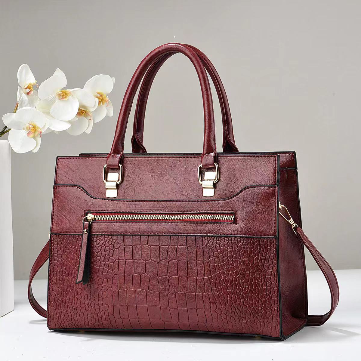 

Laptop Bag for Women 15.6inch Laptop Tablet Work Commuting Tote Bags Large Waterproof Computer Top-Handle Bag with Clutch Purse