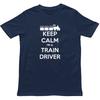 Keep Calm Im A Train Driver T Shirtfunny Gift For Railroad Fanstrain Driver