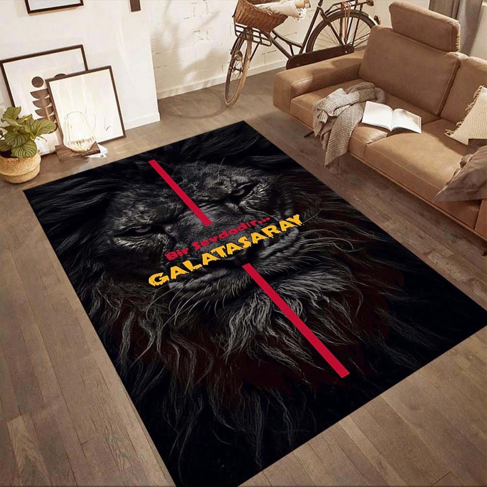 Galatasaray 234 Floor Mat Perfect for Dining Room Foyer Outdoor Dormitory Anti-slip Rug Office Home Decor Perfect Gift for Women/Men