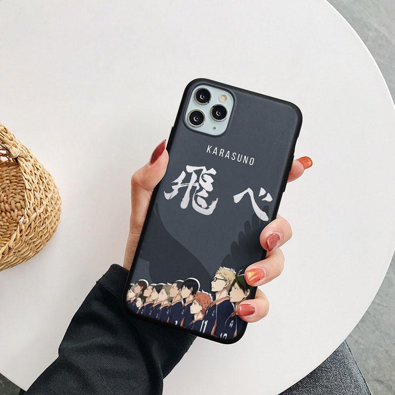 Anime Haikyuu Volleyball Case For Xiaomi Redmi Note 9 10 S 8T 8 7 Pro 6 5 9C Mi Poco X3 NFC F3 9 SE A3 9T 10T 11 Lite TPU Cover