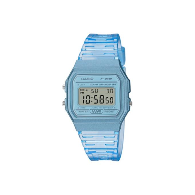 CASIO Women s DIGITAL Series Blue Watch F-91WS-2 F-91WS-2 Blue Strap