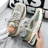2025 neue Herrenschuhe Frühling und Sommer Jugend Sport und Freizeit Junior High School Schüler erhöhte Plattform Retro Mesh Dad Schuhe