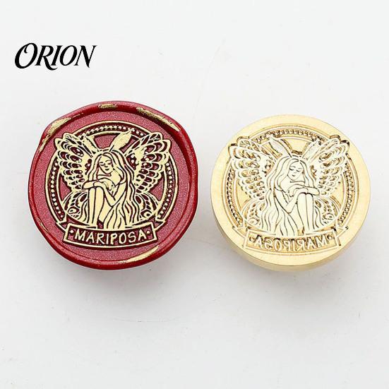 Metal Wax Stamp Head Brass Seal Heads, Alphabet Christmas Embossed Sealing Wedding Invitation for Envelope Gift Wrapping Journal Scrapbook Decor