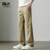Baleno Men's 2026 Summer Thin Cotton Casual Straight-Leg Pants