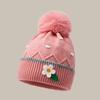 Fashion Autumn Custom Unisex Warm Kids Knitted Windproof Winter Children Beanie Hats