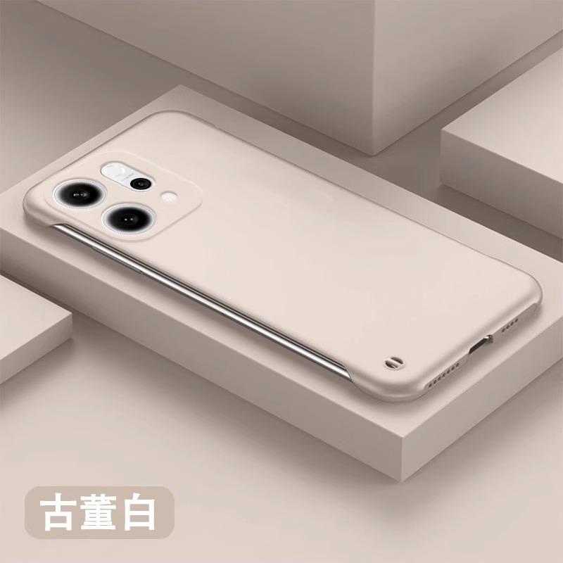 Applicable opporeno14 mobile phone case, liquid borderless Reno14Pro anti-drop protective case, advanced sense por hard