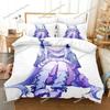 Yoisaki Kanade Bedding Set Cartoon Anime Three-piece Set Adult Kid Bedroom Duvetcover Sets 3D Kawaii Girl Colcha De Verano Cama