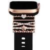 Metall Armbandanhänger Uhrenarmband Dekorationsring Für Apple Diamant Ornament Für iwatch Armband Silikonarmband Schmuck Zubehör