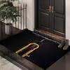 Cool bicycle IBIS logo printed rug, non-slip and absorbent, bedroom mat, home carpet, customizable.