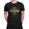 Camisetas Nuevas de Whisky Escocés Whisky Vino Bebidas Hombres Harajuku Algodón Puro Tops Camiseta Cuello Redondo Talla Grande