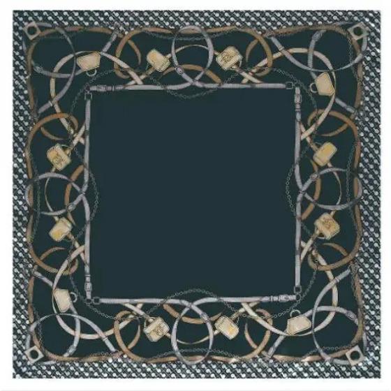 New Oil Painting Floral Print Women Silk Scarf Large Square Scarves Female Bandana Fashion Ladies Hijab Kerchief Scarves