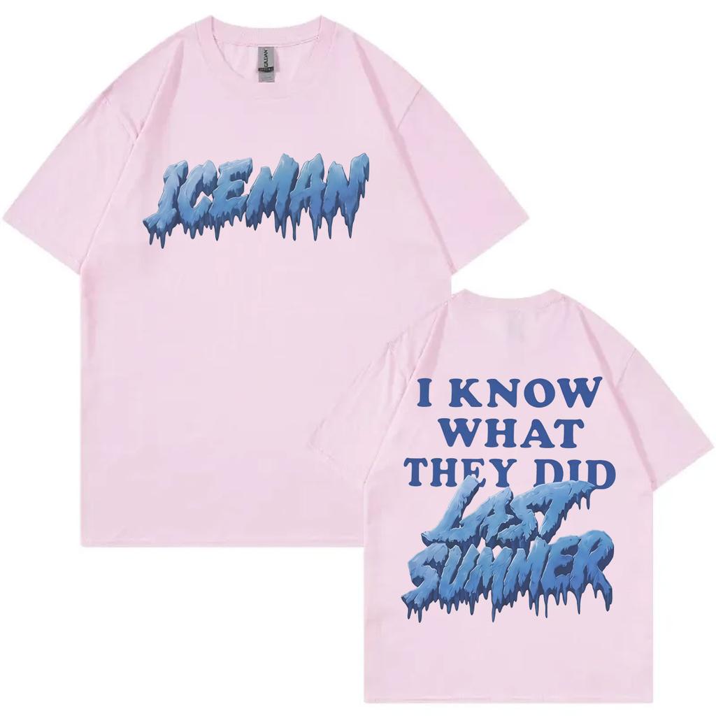 Rapper Drake IceUnisex I Know What They Did T Shirt Fashion Hip Hop Short Sleeve Tshirts Unisex Unisex Summer Casual Cotton Tshirt