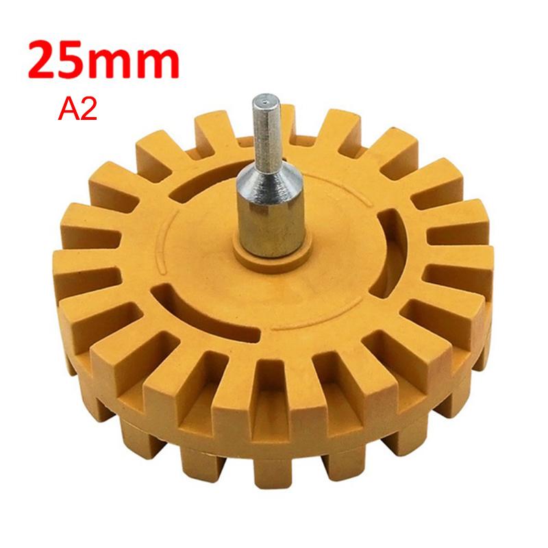 Araba Pnömatik Kauçuk Silgi Tekerlek Ped Kauçuk Disk Çıkartma Silgi Tekerlek Araba Sticker Sökücü Boya Temizleyici Araba Cilası Yardımcı Alet