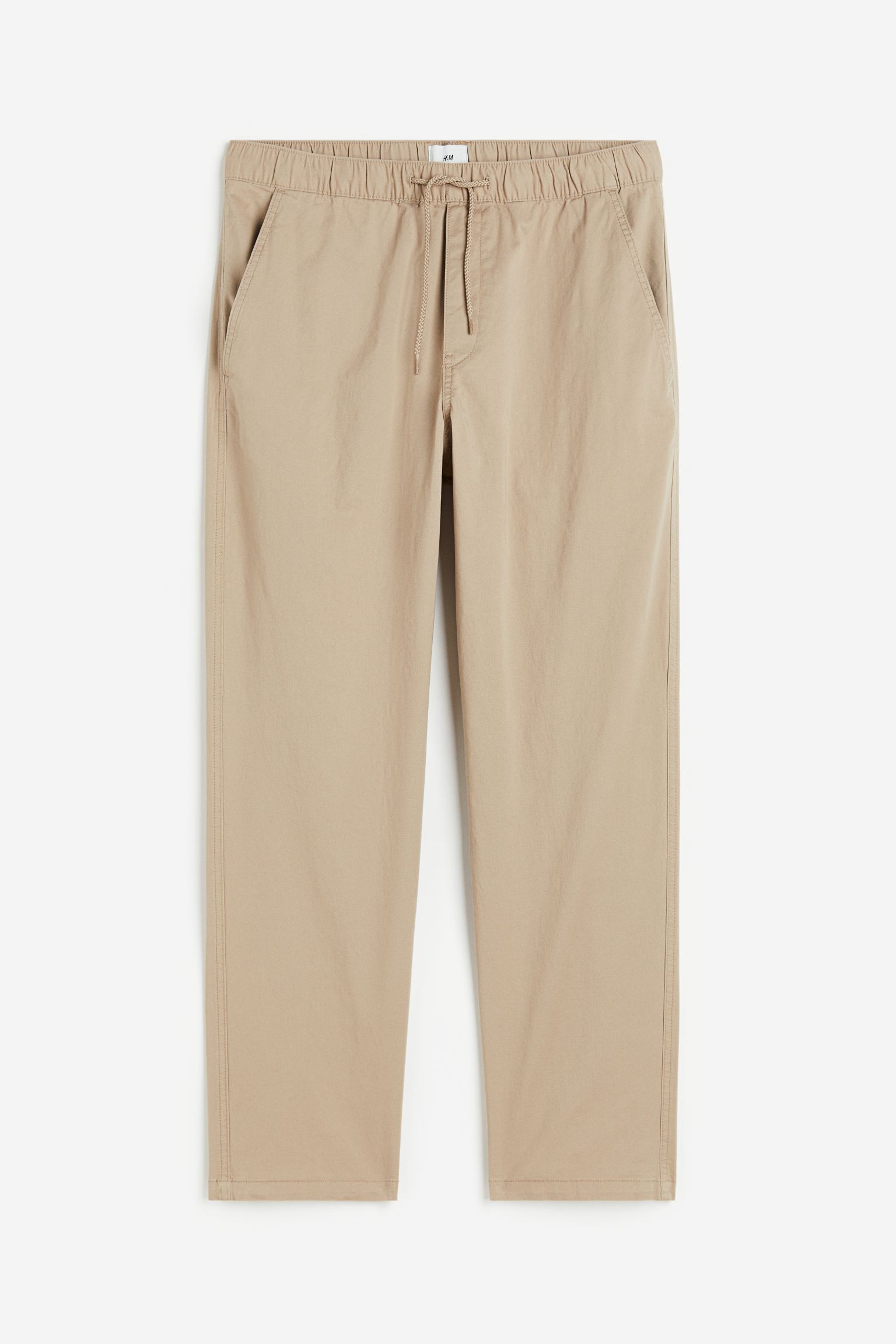 

Relaxed Fit Twill pull-on trousers