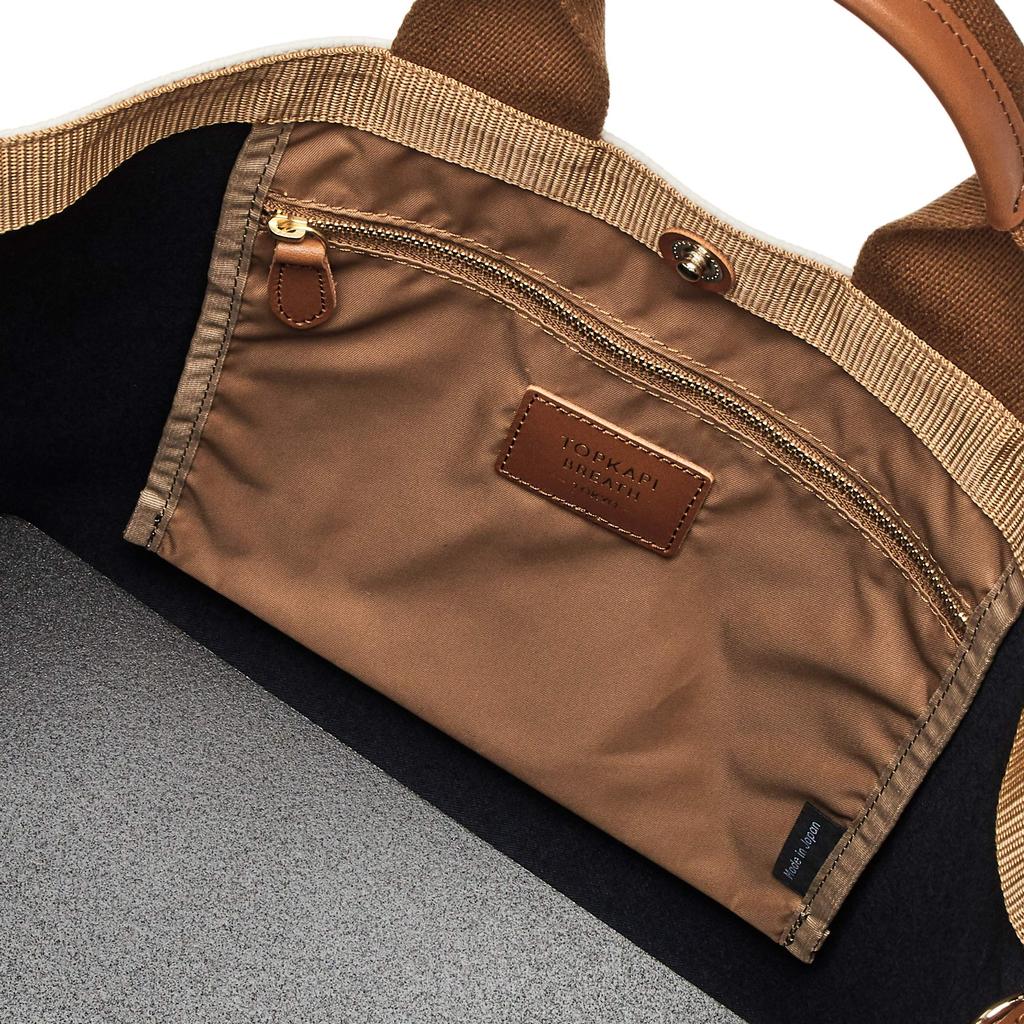 Scotch Grain Neo Leder A4 Tote Bag Plain BREATH Cream [Topkapi] Damen