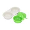 Microwave Boiled Egg Cup Food Grade Egg Steamer Egg Boiler Bowl for Kitchen Home RestaurantGreen