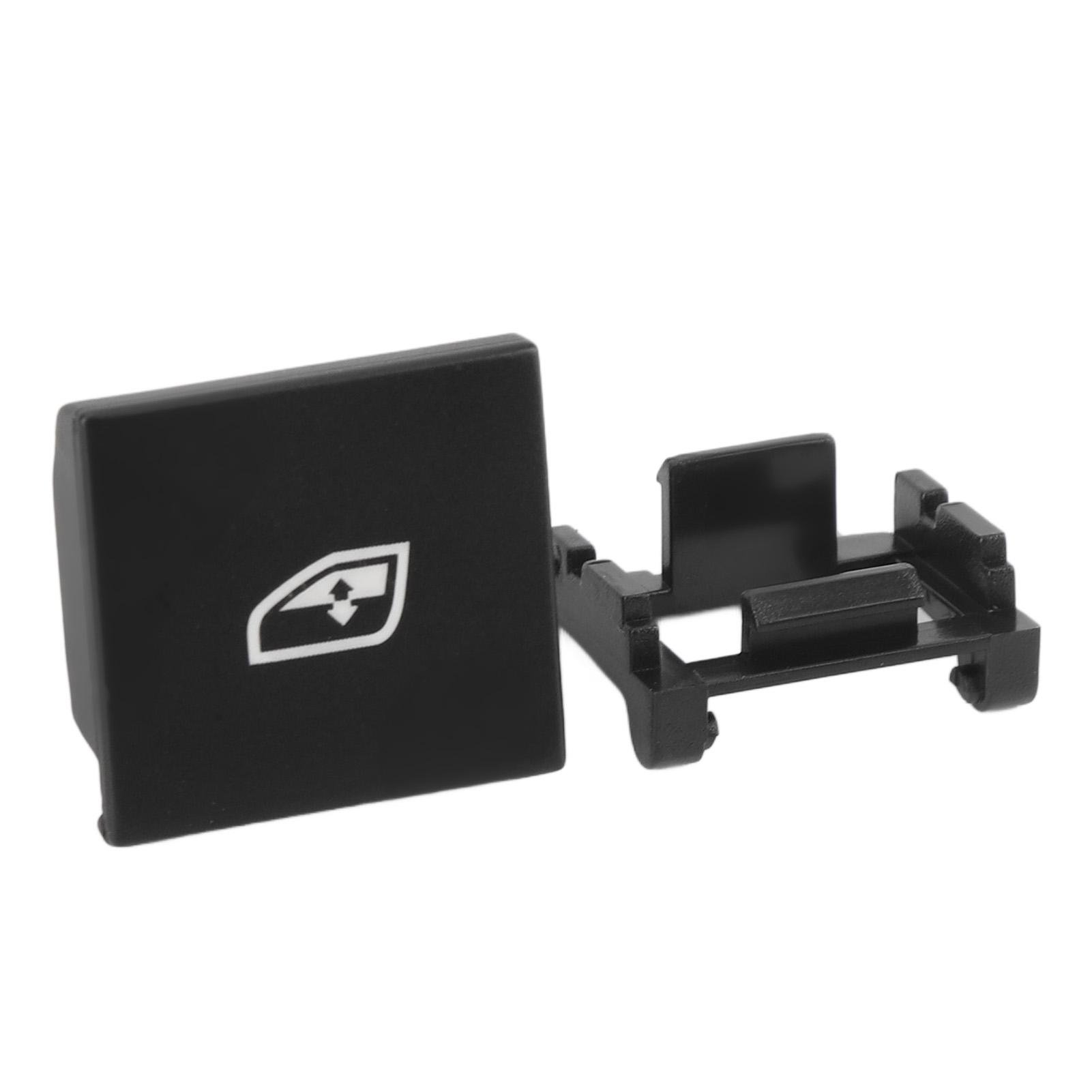 

Driver Side Power Window Switch Button Scratch Proof Dust Resistant Front Driver Side Window Switch Button for Vehicle матовый черный