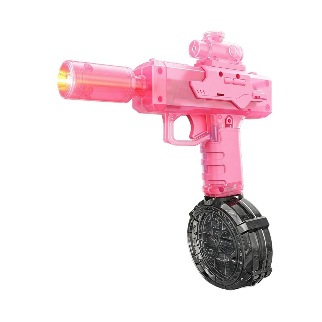 Outdoor Water Gun Toy with Large Capacity Drum Magazine Suitable for Pool Beach Backyard Water Fight Games Durable Plastic Construction