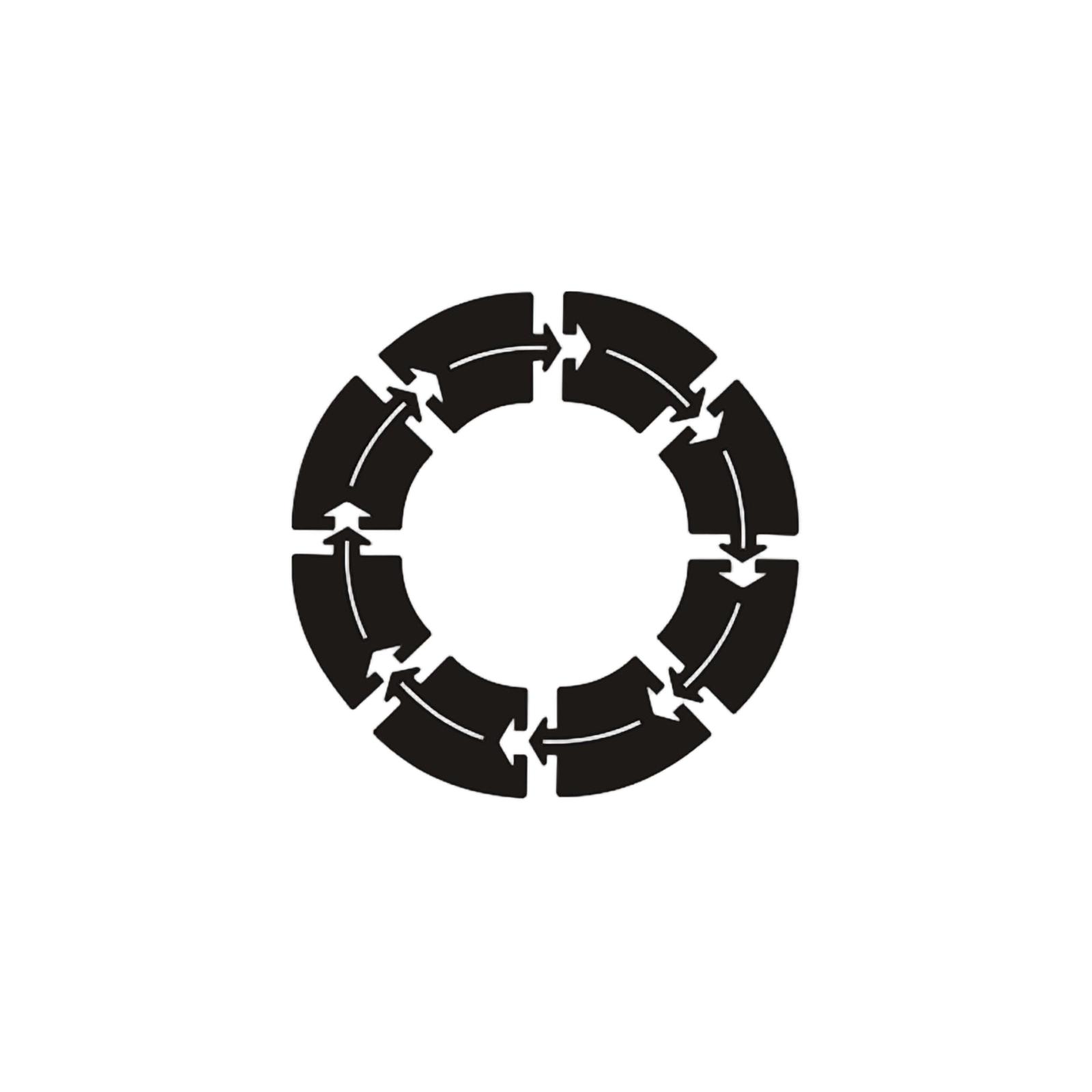 Гибкие резиновые элементы трассы-пазла, Гибкий набор для сборки скоростной трассы, Неразрушимые модульные элементы для сборки автомобильной трассы, Подарок для игр в помещении и на улице One Size