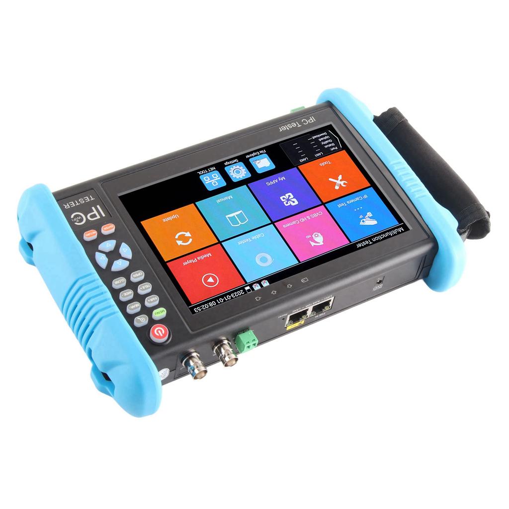 7in CCTV Tester IPC 9800PLUS 4K H.265 Camera Tester for CCTV Systems