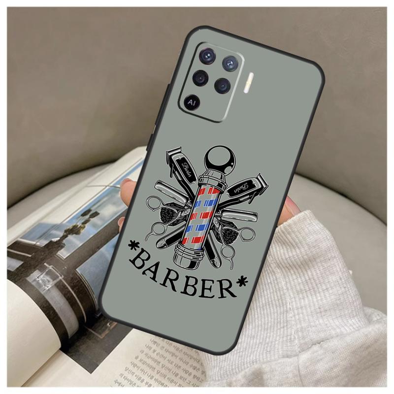 Hair Stylist Hairdresser Case For Oppo A16 A76 A96 A60 A98 A58 A78 A18 A38 A80 A40 A77 A57 A17 A74 A54 A94 A15 A5 Pro
