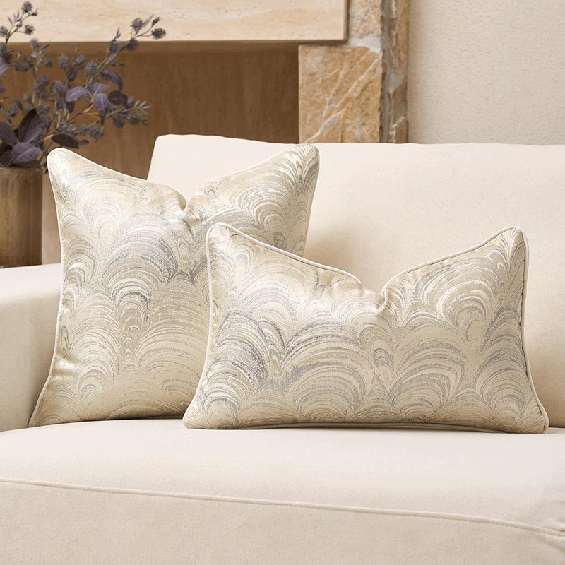 Luxury Geometric Cushion Cover - No Insert, Ideal Sofa Decor & Gift