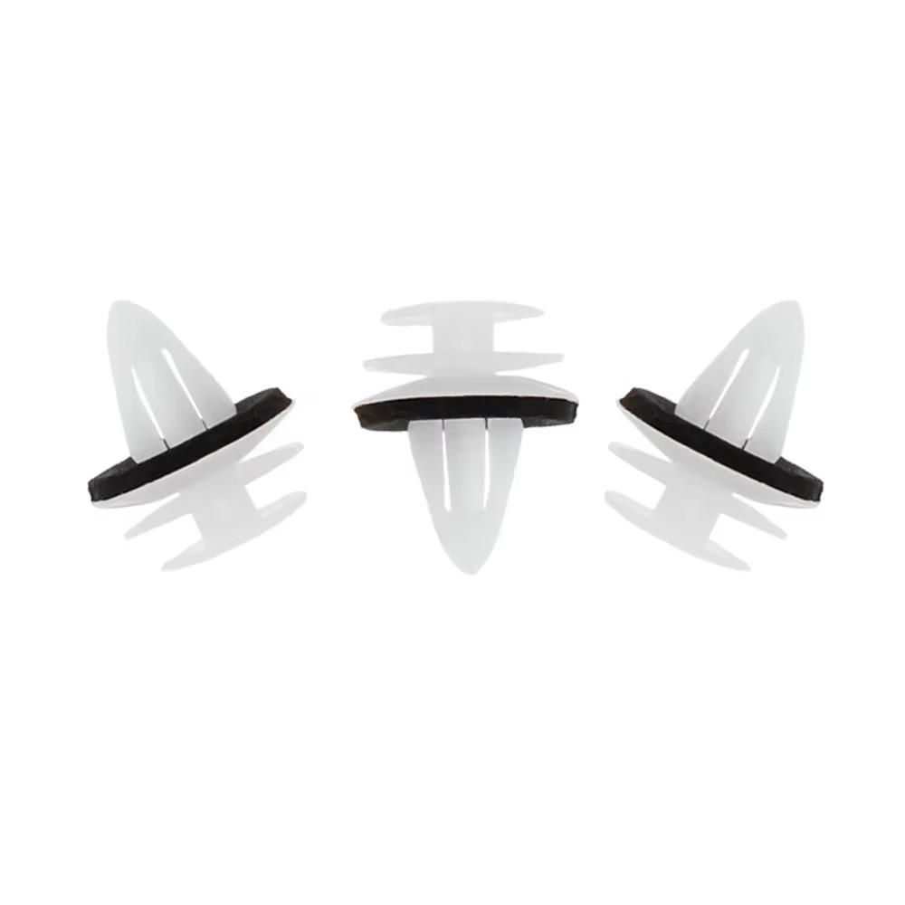 10PCS Door Trim Panel Retainer Clip Rivets Plastic For Nissan March K12 Avenir W11 NV200 M20 Patrol Y61 Prairie M12 Expert VW11