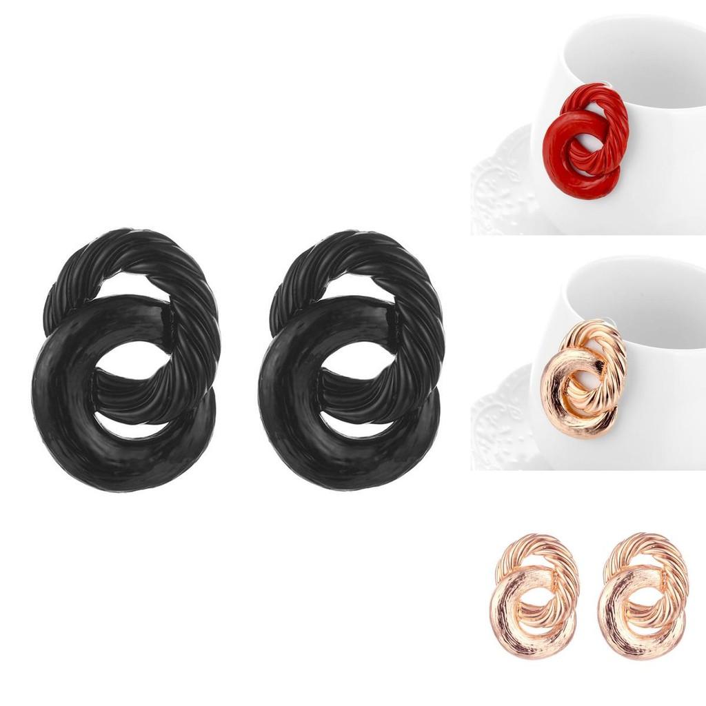 Stylish Geometric Alloy Hoop Earrings For Women Perfect For Any Occasion