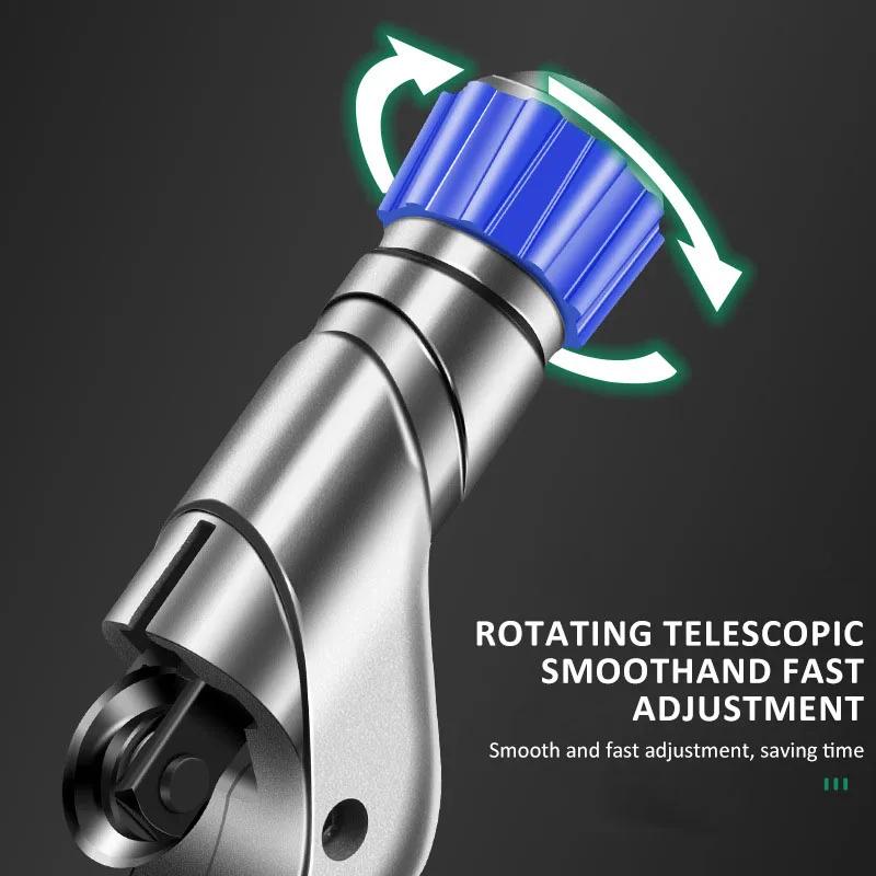 Tăietor de tuburi tip rolă Tăietor de țevi cu rulment Aliaj de aluminiu Foarfecă Tăietor de țevi Oțel inoxidabil Țeavă de cupru Instrument de tăiat instalații sanitare