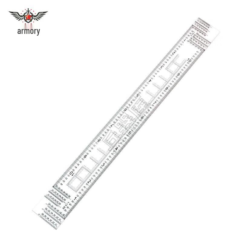 1:50,000 Geographical Coordinate Map Ruler