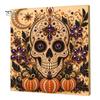 Ghost Pumpkin Art Craft Halloween Faux Pearl Kit, 3D Painting DIY Spooky Gem for Beginners Cute Set Adults, Autumn Home Wall Decor Crafting