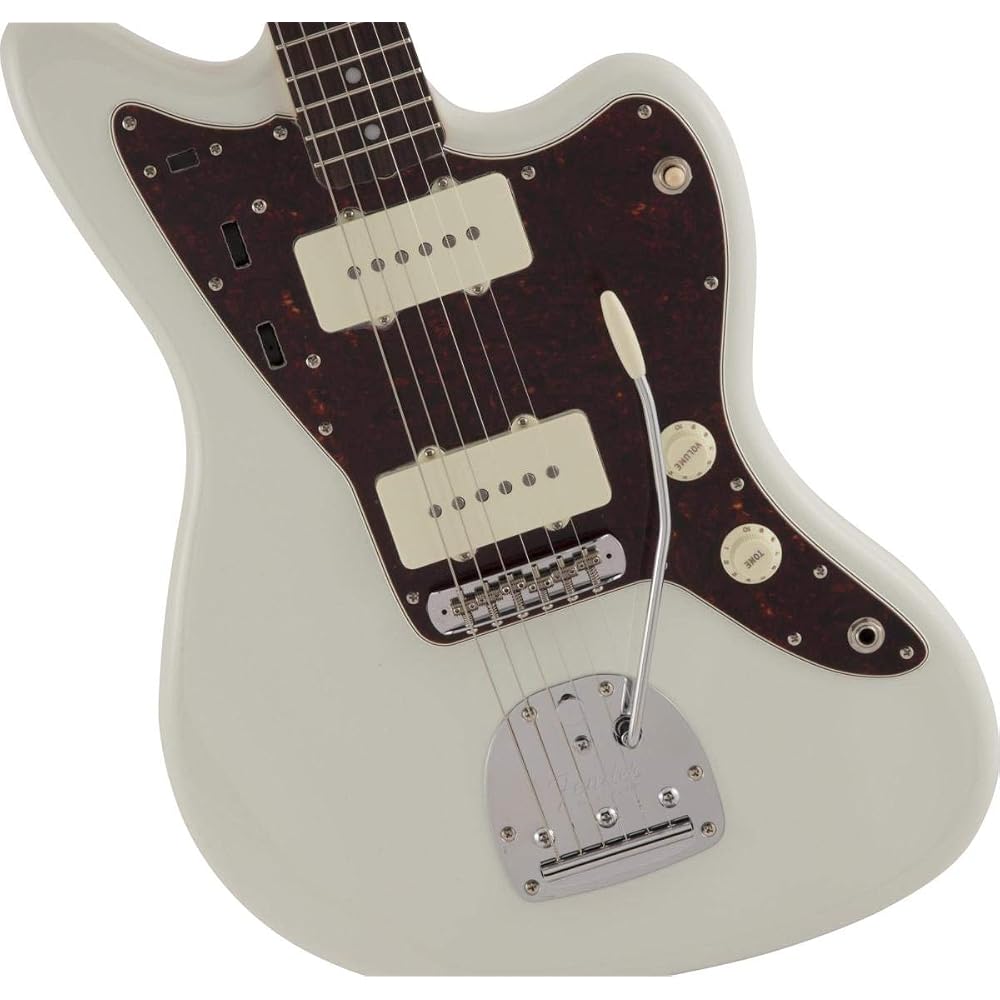 Fender Electric Guitar Made In Japan Traditional 60s Jazzmaster®, Rosewood Fingerboard, Olympic W...