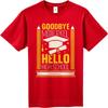 New Arrived For Man Oneck T Shirt Oversized Teeshirt Goodbye Middle School Hello High School Retro Unisex Teeshirt Summer Tshirt