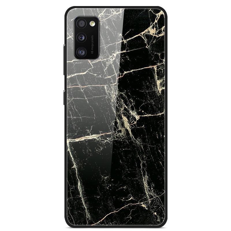 Para Samsung A41 Funda A31 A71 A51 Cristal Templado Cubiertas Traseras Rígidas Para Samsung Galaxy A51 Fundas de Teléfono Fundas Protectoras Coque A 41
