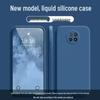 Redmi Note 9 5G Solid Color Liquid Silicone Anti-drop Soft Case