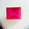 Certified Natural Ruby Rectangle Cut Red Mozambique 10-12 Ct VVS Loose Gemstone
