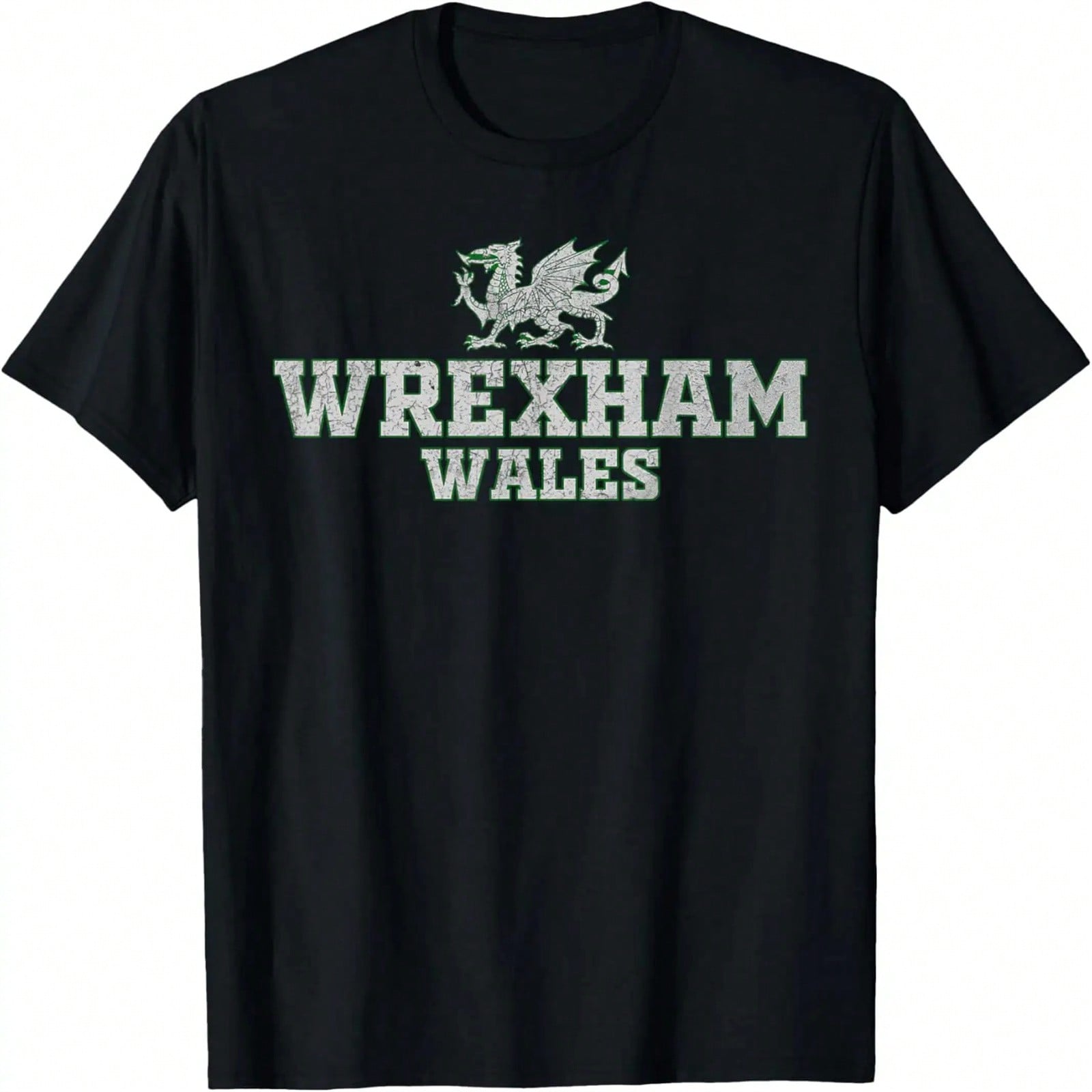 Ретро винтажная футболка Wrexham Уэльс S разноцветный