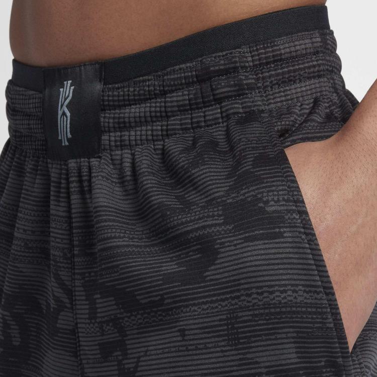 Nike Dri Fit Elastic Camouflage Print Casual Pants Men Bottoms Coal-Black 890656-060