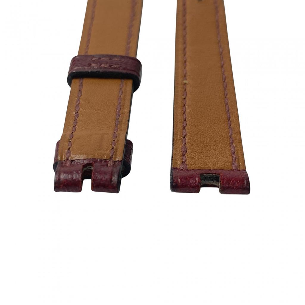 Used HERMESOther accessories Red series leather Women