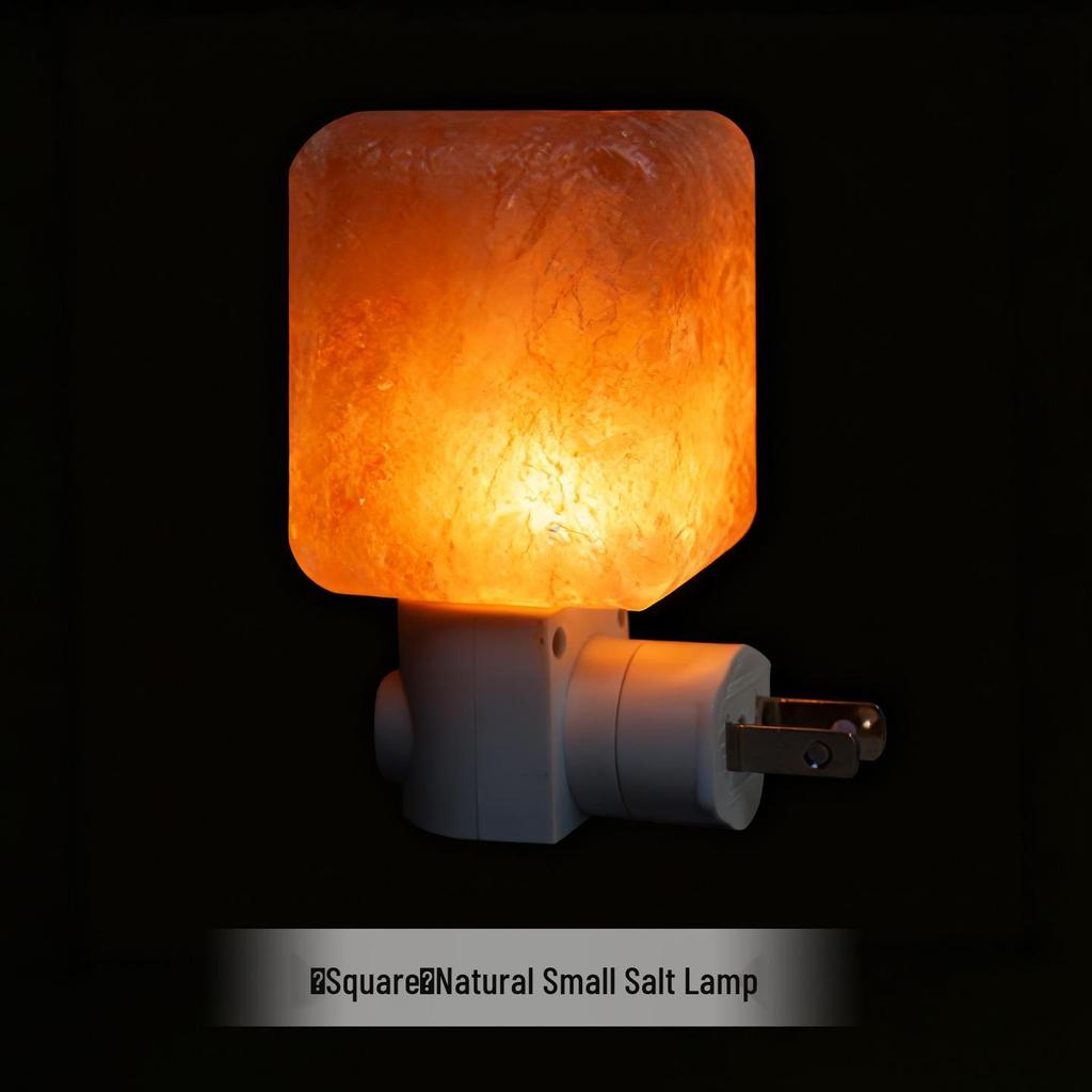 Himalayan Natural Crystal Salt Wall Lamp - Plug-In Night Light for Bedroom, Living Room, Corridor
