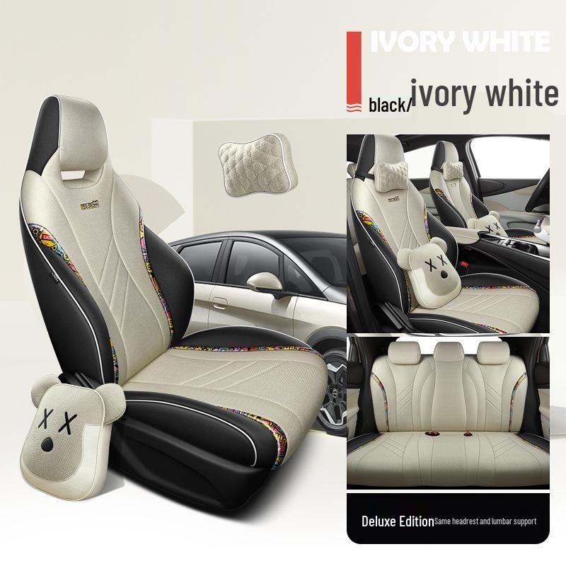 LDJ All-Season Sporty Seat Cover for BYD Dolphin