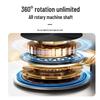 Desktop 360° Rotating All-Metal Foldable Phone & Tablet Holder for Creative Live Broadcasts
