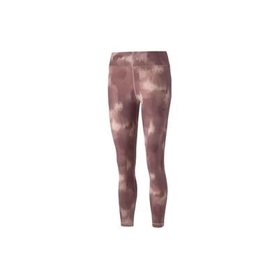 Puma Tie-Dye Print Sports Yoga Slim Fit Fitness Long Pants Women Bottoms Rose-Pink 522784-47